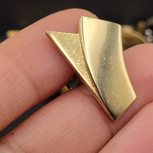 Gold Silver Tone Vintage Cufflinks Lot - Picture 9 of 16